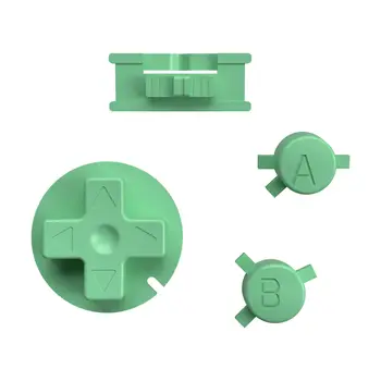 Game Boy Цветни бутони Пастелно зелен мента замяна GBC ключове Nintendo конзола