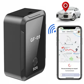 GF09 Мини AGPS Tracker App Устройство против кражба WIFI LBS GSM GPRS локатор Магнитен гласов запис Комплект за дистанционно управление