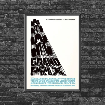 Grand Prix Филмов плакат Стенопис Декорация на дома (без рамка)
