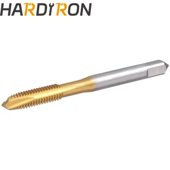  Hardiron M2.5 спирала точка кран, HSS титанов покритие M2.5 X 0.45 спирала точка щепсел резба кран