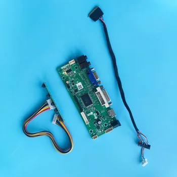 HDMI-съвместим DVI VGA LCD LED комплект контролер платка кабел за LTN160AT06-B01/W01/A01/H01/T01/U01U02/U03/U04 1366X768 панел