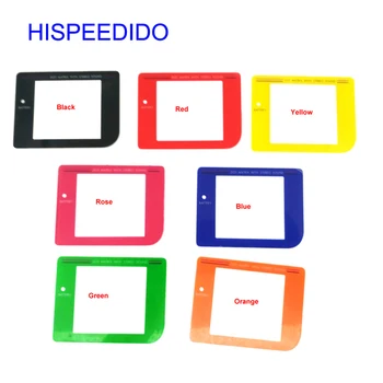 HISPEEDIDO 3бр / партида Цветен пластмасов защитен екран за Gameboy Classic GBO GB капак за протектор на обектива