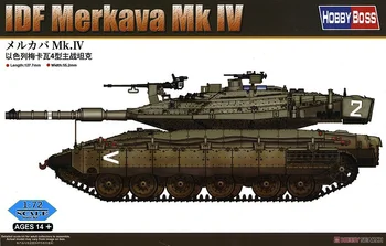 Hobbyboss 1/72 82915 IDF Merkava Mk.IV-Scale Model Kit
