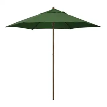 Hunter Green Print Шестоъгълник пазар Patio чадър На облак обувки за мъже Мини чадър Дъждовно пончо Корпорация за чадъри Дъждобран