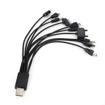 In 1 USB кабел за пренос на данни Многофункционален универсален многопинов кабел за данни за KG90 адаптер за телефон таблет