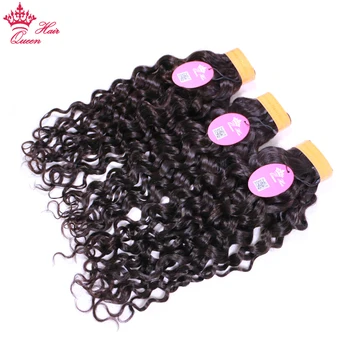 Indian Virgin Human Raw Hair Water Wave Bundles Natural Weave Hair Extensions No Shedding No Tangle Queen Hair Products