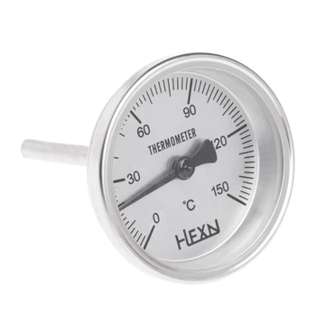 K1MF резба термометър от неръждаема стомана за кухненски габарит за готвене на кухненска храна