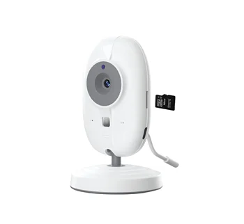 Lcd дисплей инфрачервено нощно виждане бавачка бебефон с камера и аудио бебе монитор