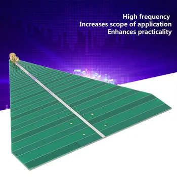 Log периодична антена UWB WiFi 600-6000MHz ултра широколентови печатни платки 50W 6-7dB печатна платка