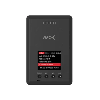 LTECT DALI затъмняване драйвер,NFC програмист LT-NFC Bluetooth NFC писател запис параметри на LED драйвер 5Vdc