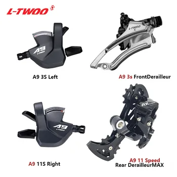 LTWOO A9 11Speed MTB Bike Bicycle Derailleurs Group 3x11Speed Trigger Shifter + Задни дерайльори + Предни дерайльори за SHIMANO