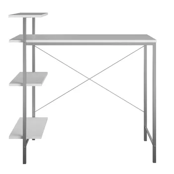 Mainstays Side Storage Desk - Бяло