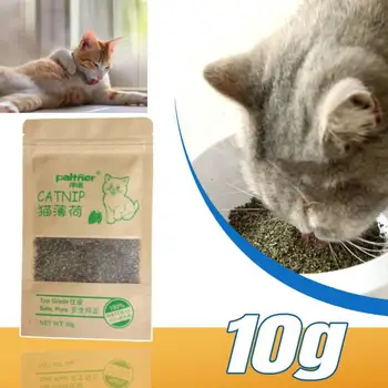 Natural Premium Organic Catnip Menthol Flavor 10g може да се поръси върху играчки и играчки