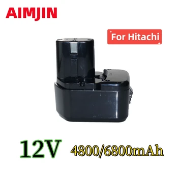 Neue 12V Batterie 4800/6800mAh акумулаторна батерия за Hitachi EB1214S 12V EB1220BL EB1212S WR12DMR CD4D DH15DV c5D,