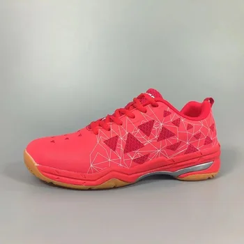 New Trend Мъжки и дамски обувки за бадминтон Вътрешни маратонки Man Blue Red Athletic Shoes Mens Най-високо качество Обувки за тенис на маса Мъже
