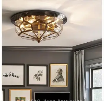 Nordic D45cm таван лампа LED дома таван осветителни тела флъш монтиране висулка светлина полилей осветление за спалня безплатна доставка