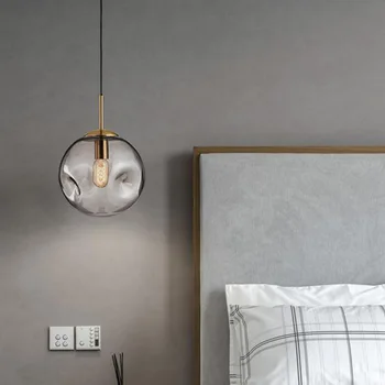 Nordic модерен полилей LED светлина минималистичен и творчески висулка светлини хол спалня декоративни осветителни тела