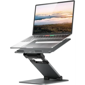 Nulaxy стойка за лаптоп за бюро, ергономична стойка за лаптоп конвертор, регулируема височина от 1.2 