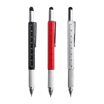 Pen инструмент с мащаб капациативен писалка притурка Химикалка Cross отвертка Flat-острие отвертка подмяна пълнител