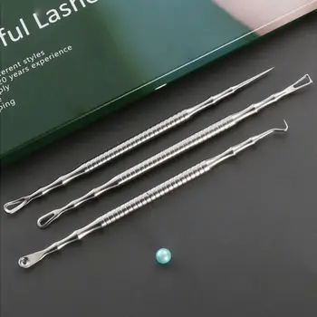 Pimple Popper Tool Skin Care Tool Blackhead Remover Pimples Removal Tool Pore Cleaner Needles Acne Blemish Needle