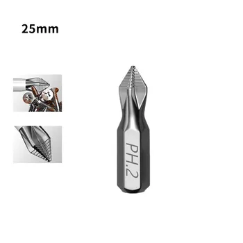 Professional Non Slip PH2 Cross Screwdriver Bits Hex Shank Magnetic Head 127mm Length Tool for Any Maintenance Task