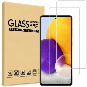 Screen протектор закалено стъкло за Samsung Galaxy A51 Забележка 20 10 S10 Lite S20 FE A32 A72 A52 A71 S21 Plus защитно стъкло