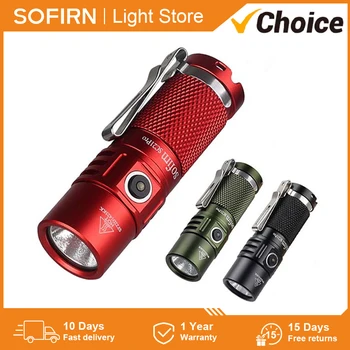Sofirn SC21 Pro Anduril 1.0 Mini 16340 Мощно LED фенерче USB C Акумулаторна 1100lm LH351D 90CRI