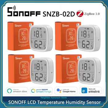 SONOFF SNZB-02D Zigbee 3.0 Интелигентен сензор за влажност на температурата 2.5