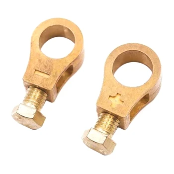 Spark Free Battery Terminal Connector Car Copper Battery Extension Wire Cable Terminal Clamps Connectors