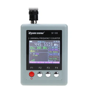 SURECOM SF-103 DMR цифров сигнал проверим SF103 2MHz-200MHz / 27MHz тестер 27Mhz-3000Mhz декодер преносима честота CTCCSS / DCS