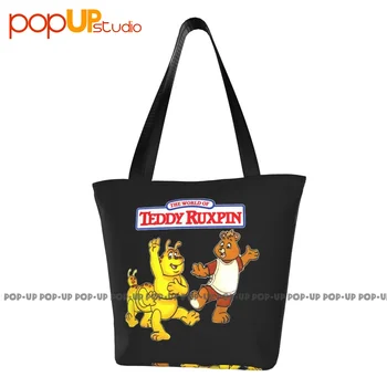 Teddy Ruxpin 80S карикатура смешни чанти All-мач пазарска чанта супермаркет