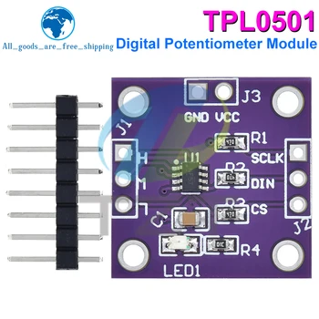 TPL0501 Цифров потенциометър модул 100K регулируем SPI порт корекция мост баланс сензор Ultra X9C104