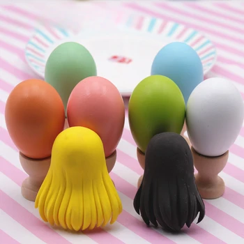 Ultra Light Clay Doll Hair To Make Egg Shape Auxiliary Tool DIY Polymer Clay Cartoon Character Hair Style Manufacture Tools