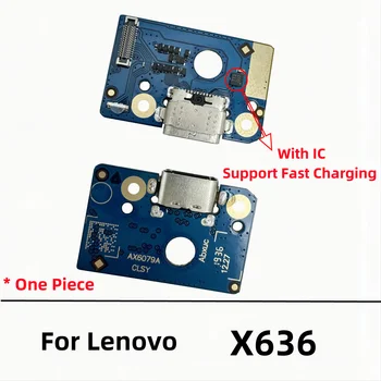 USB зарядно устройство Dock конектор съвет за зареждане порт Flex кабел за Lenovo ideaPad Chromebook Duet X636 CT-X636 X636F / N