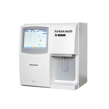 YJ-H6800 Напълно автоматичен хематологичен анализатор кръвна химия машина анализатор коагулация 
