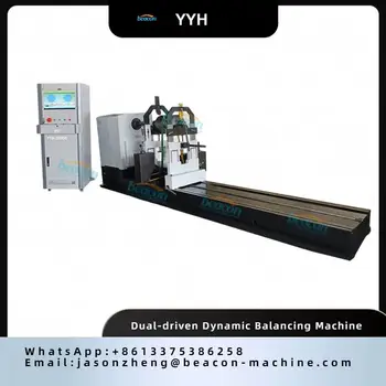 YYH Гореща продажба Многофункционално честотно преобразуване 1000 кг роторна шлифовъчна плоча Динамична балансираща машина