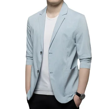 Z621-2023 Костюм мъжко облекло есенен сензор подхожда мъжки корейски версия тънък Сингъл Уестърн бизнес случайни западни обслужващи мъже