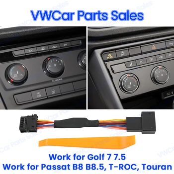 Автоматично спиране на старта на двигателя Система за изключване на кабела Plug and Play Eliminator 3 режима за VW Golf7 7.5 Passat B8 8.5 T-ROC Touran ARTEON