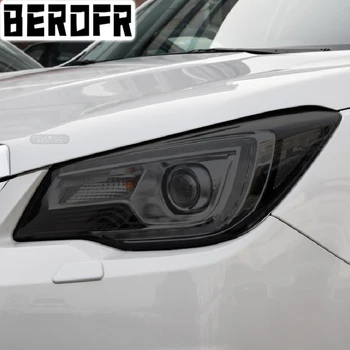 Автомобил фарове защитен оттенък филм дим черен прозрачен TPU светлина стикер за Subaru Forester 2019 2020 2013-на аксесоари