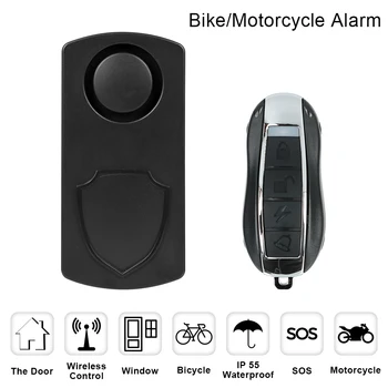 Автомобилна мотоциклетна интелигентна алармена система с дистанционно управление Вибрационен детектор Предупредителен сензор за сигурност Електрически велосипед Предупреждение за велосипеди