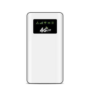 Безжичен рутер Wifi рутер 150Mbps 100M мрежов порт 5000Mah Mifi модем кола мобилен wifi хотспот със слот за SIM карта