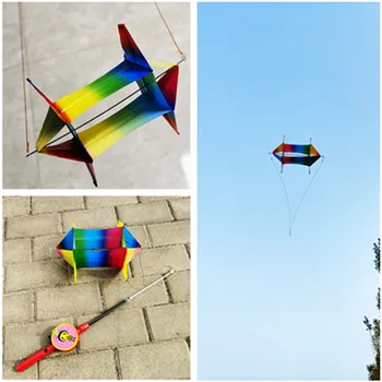 безплатна доставка PE хвърчило летящи играчки за деца надуваеми игри вятър хвърчила цветни летящи хвърчила делта conyne кайт професионален