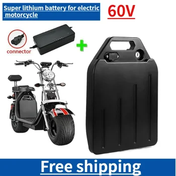Безплатна доставка Електрическа кола литиева батерия водоустойчива 18650 батерия 60V 70Ah за две колела сгъваем електрически скутер велосипед