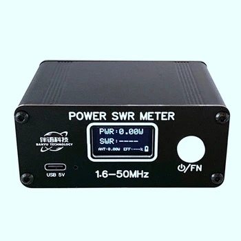  високочестотен SWR метър 150W цифров дисплей Точност на измервателния уред за съотношение на вълната По-добра от 5% късовълнов електромер Издръжлив
