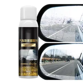 Водоотблъскващ спрей Анти дъждовно покритие за автомобилно стъкло Хидрофобна анти-дъждовна кола Течна маска за огледало на предното стъкло Auto Polish Kit