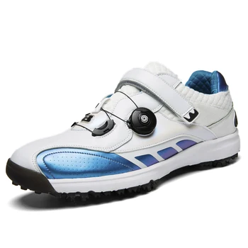 Водоустойчиви обувки за голф Мъжки размер 38-45 Луксозни маратонки за голф Външни комфортни маратонки за ходене Неплъзгащи се маратонки Мъже