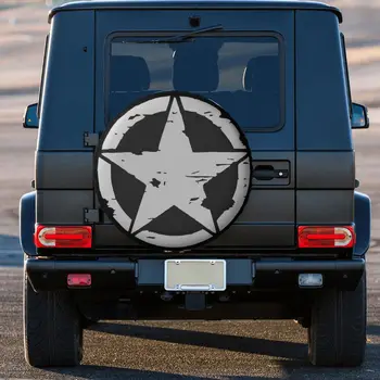 Военна тактическа звезда резервно колело гума покритие за Grand Cherokee Jeep RV SUV кемпер аксесоари за превозни средства 14-17