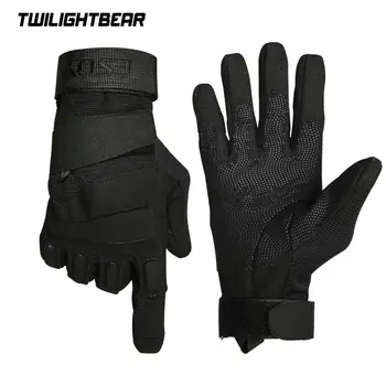 Военни тактически ръкавици с пълен пръст Висококачествени ръкавици против рязане без хлъзгане Работна ръкавица Дишащи къмпинг ръкавици за езда A0E002