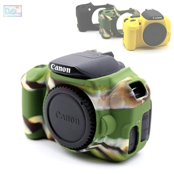 Гумен силиконов калъф за тяло Протектор за мека рамка за Canon EOS 650D 700D Kiss X6i X7i Rebel T4i T5i камера