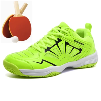 Дамски и мъжки професионални обувки за тенис на маса Удобни обувки за обучение по тенис на маса Мъжки маратонки за фитнес на открито